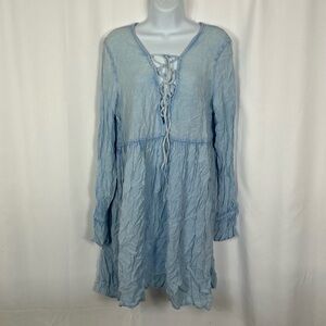 Primark lace front Long Sleeve Dress 16